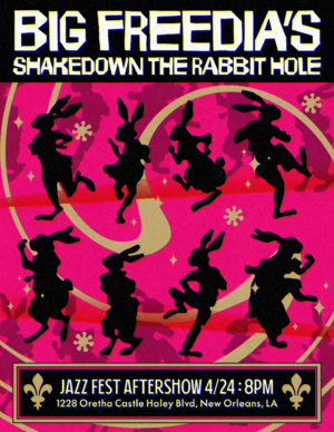 BIG FREEDIA'S SHAKEDOWN THE RABBIT HOLE