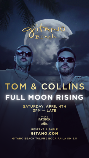 Full Moon Rising GITANO BEACH Club