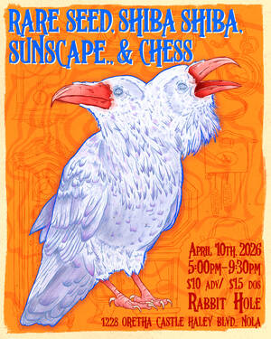 RARE SEED, SHIBA SHIBA, SUNSCAPE & CHESS