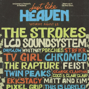Just Like Heaven 2026: The Strokes + more