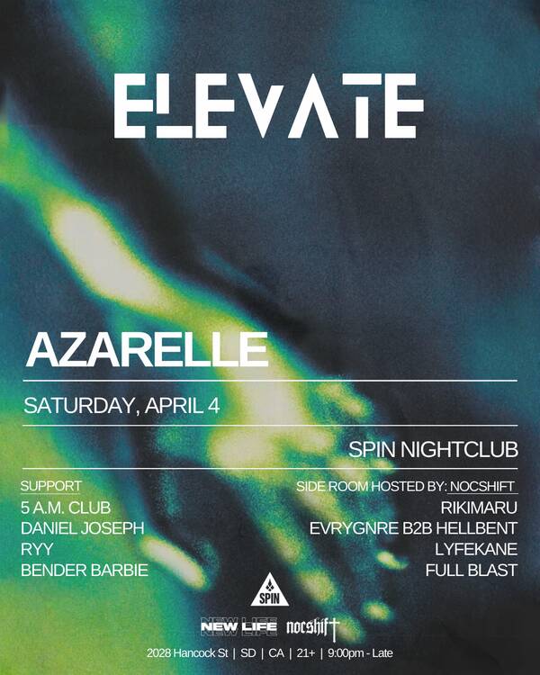ELEVATE's Tickets | San Diego | Spin Nightclub - Ticket Fairy