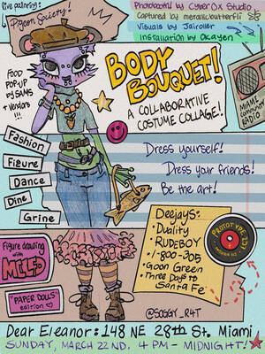 Body Bouquet! A Collaborative Costume Collage