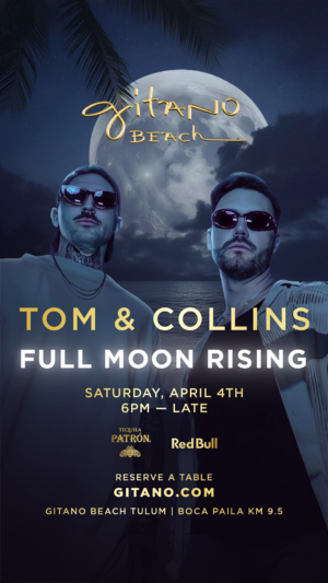 Full Moon Rising GITANO BEACH Club