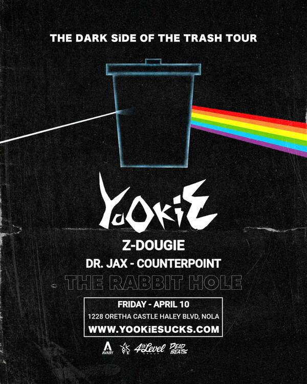 Yookie: NOLA Dark Side of the Trash Tour's Tickets | New Orleans