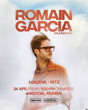 Nightvibe presents Romain Garcia (Anjunadeep)