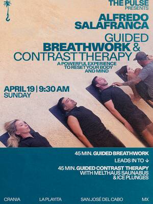 THE PULSE presents: Breathwork w/ ALFREDO SALAFRANCA + SAUNA BUS