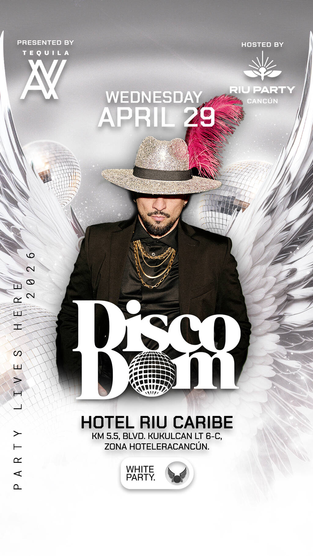 DISCO DOM @RIU PARTY CANC&Uacute;N