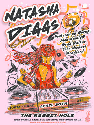 Natasha Diggs with Horns