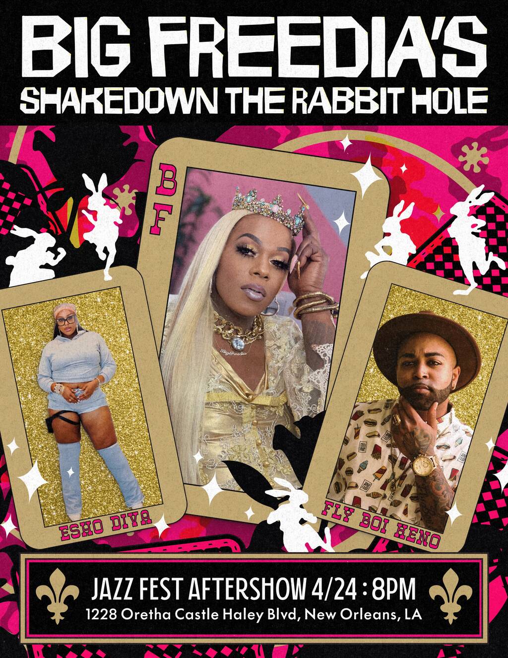 BIG FREEDIA'S SHAKEDOWN THE RABBIT HOLE