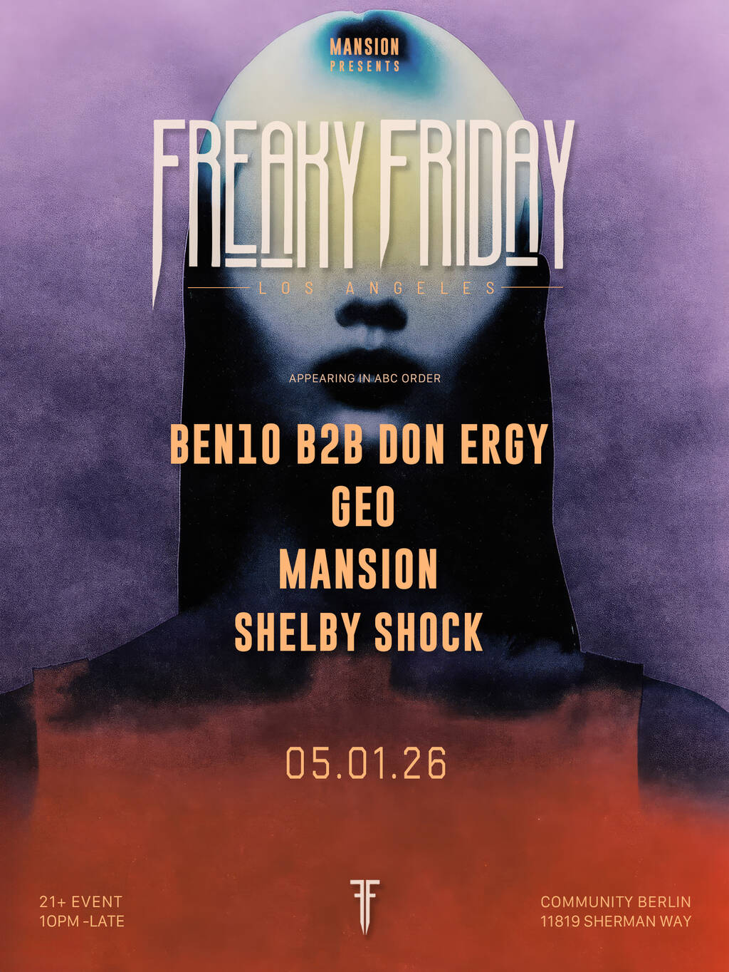 FREAKY FRIDAY 5/1/26