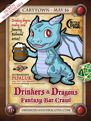 Drinkers & Dragons Fantasy Bar Crawl (Richmond 2026)
