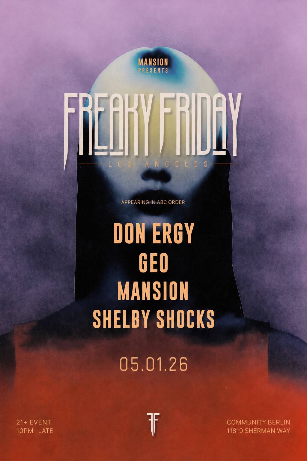 FREAKY FRIDAY 5/1/26