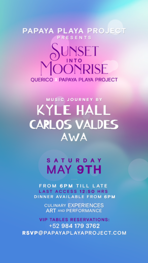 PPP Presents &bull; SUNSET INTO MOONRISE &bull;