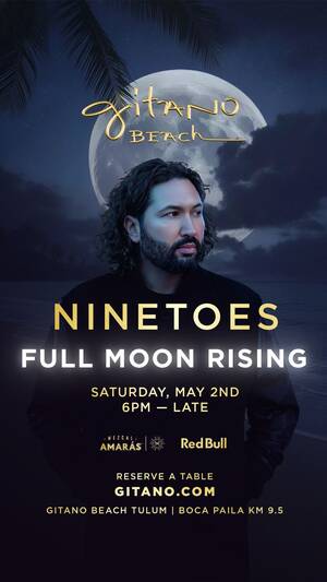 Full Moon Rising GITANO BEACH
