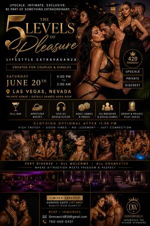 The 5 Levels of Pleasure: Lifestyle Extravaganza