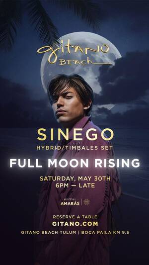 FULL MOON RISING x SINEGO