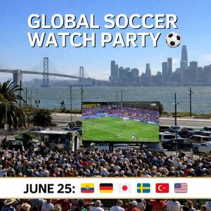 Celebration of Nations Waterfront Watch Party - Thursday, June 25