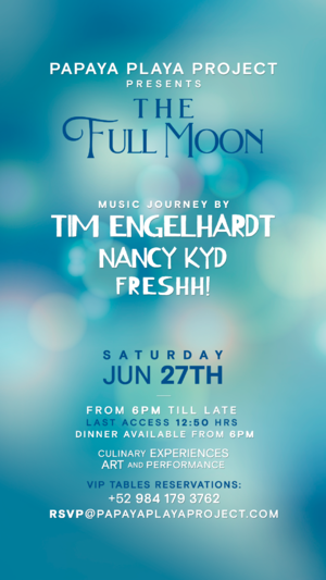 &bull; PPP Presents &bull;&bull; THE FULL MOON &bull;&bull;