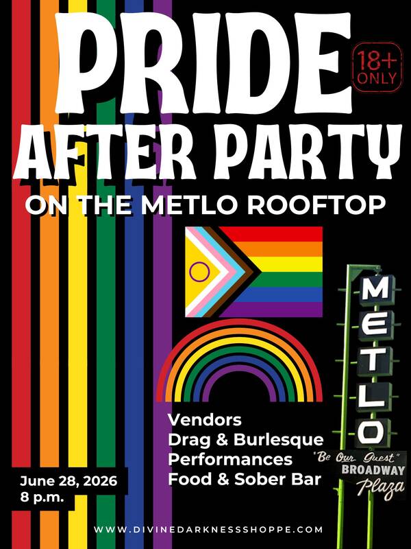 PRIDE After Party on the Metlo Rooftop's Tickets | Denver | The Metlo ...