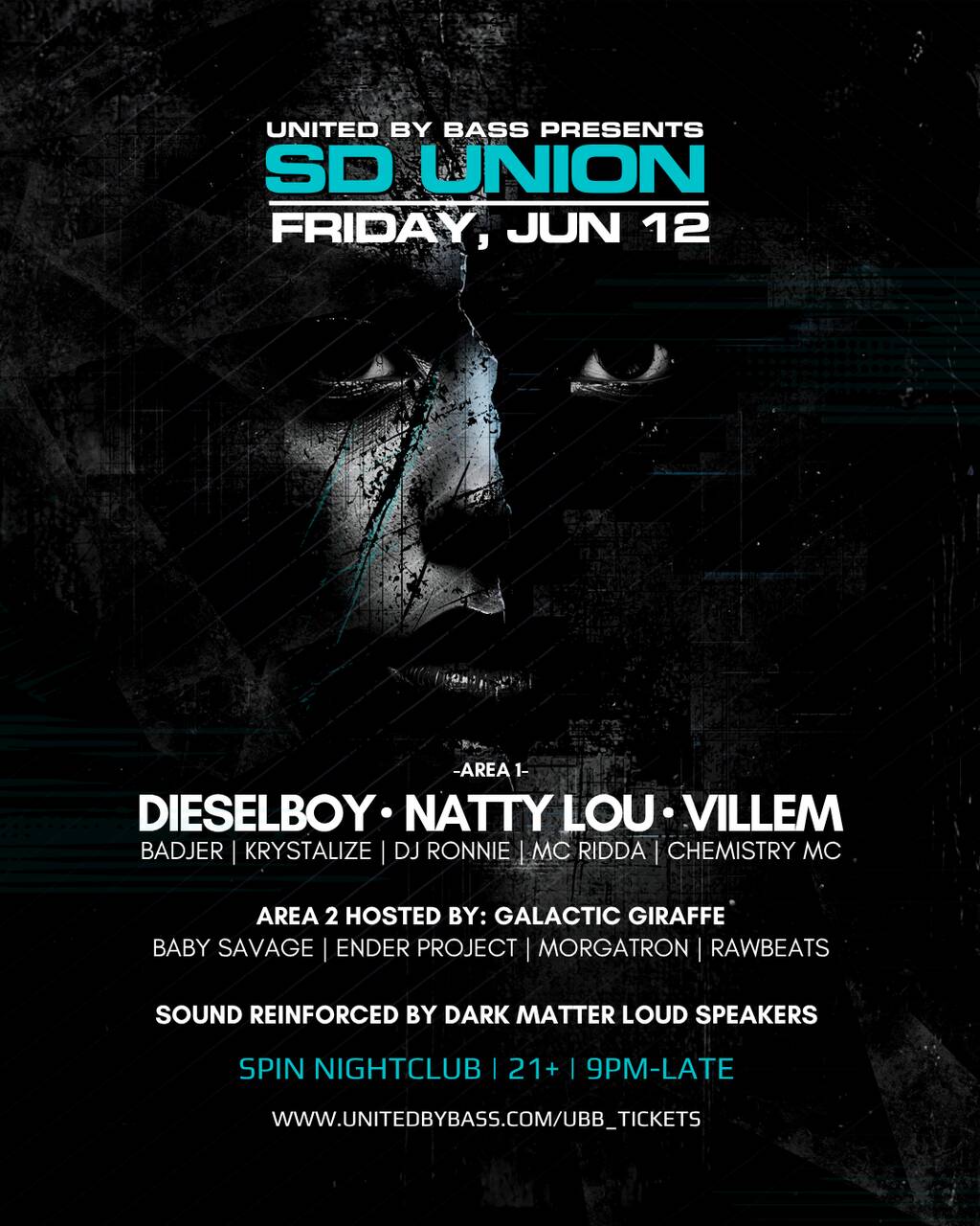SD Union w/ Dieselboy, Natty Lou & Villem