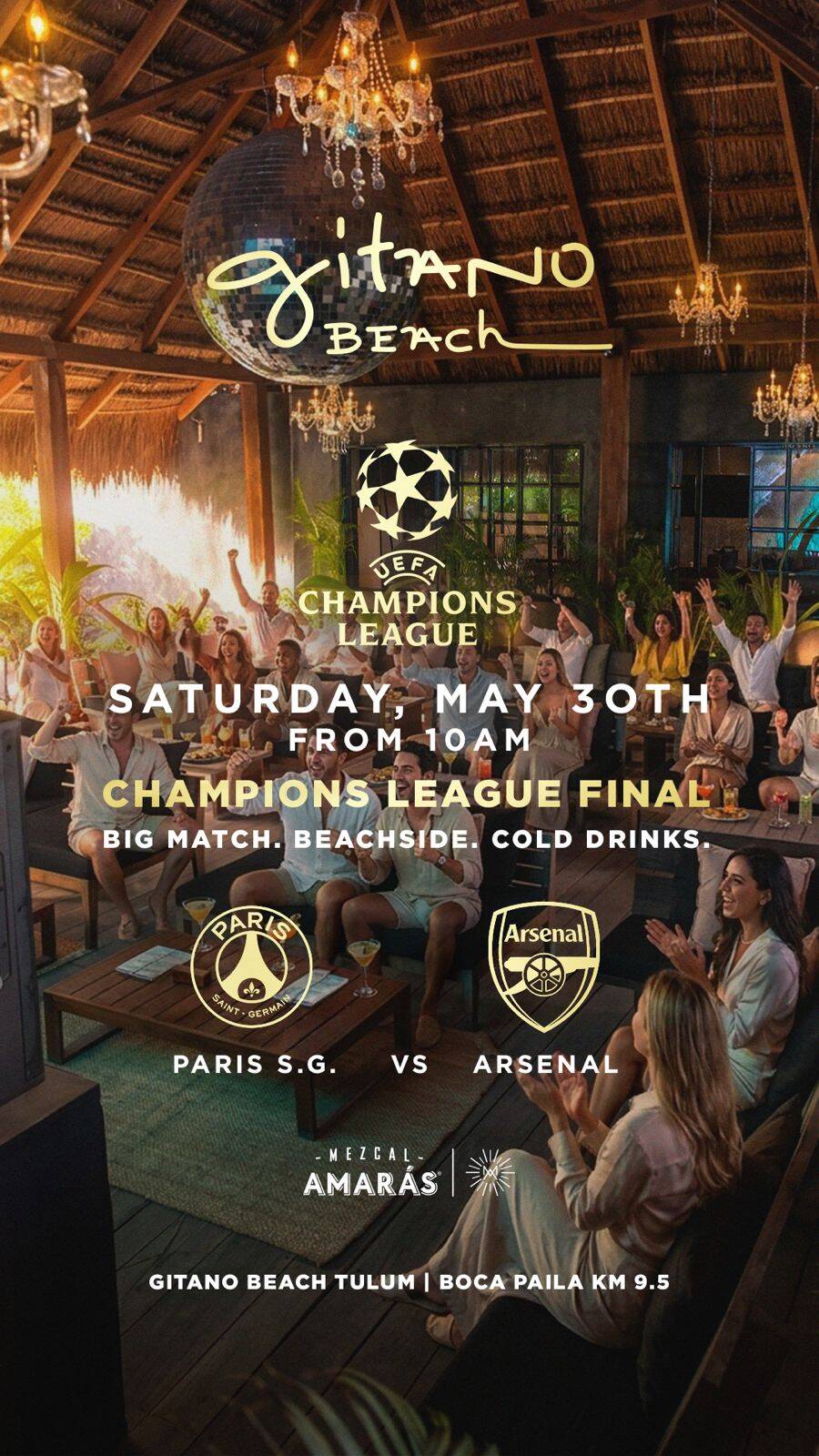 CHAMPIONS LEAGUE FINAL EXPERIENCE
