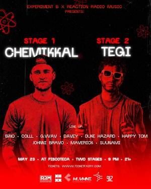 Experiment B x Reaction Radio Music: Chemikkal & TEGI