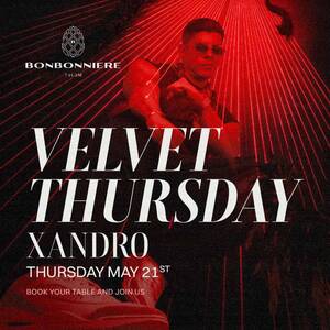 VELVET THURSDAY @ BONBONNIERE TULUM