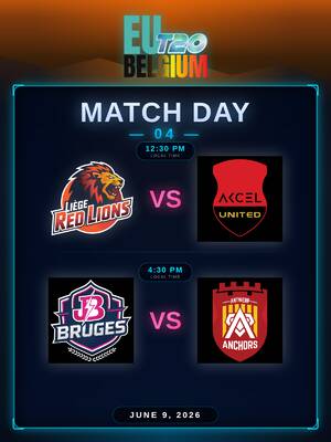 Day 4: EU T20 BELGIUM