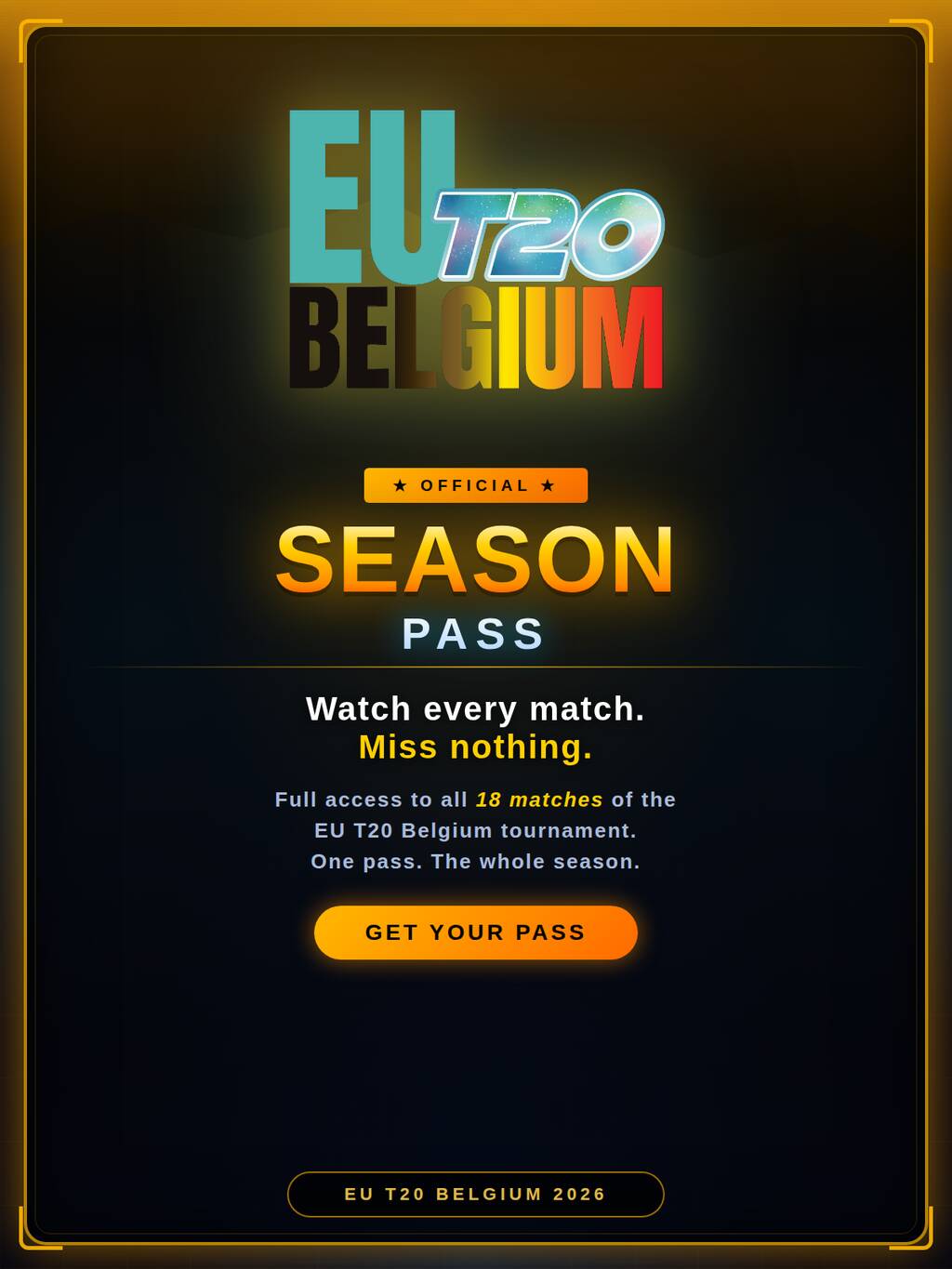 Season Pass: All 18 Matches