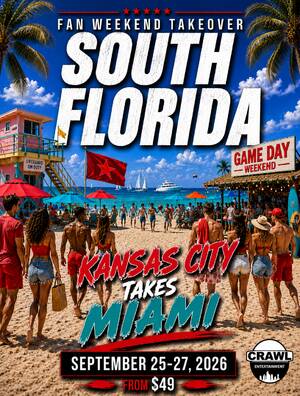 Fan Weekend Takeover: Kansas City Takes Miami Sept 25-27