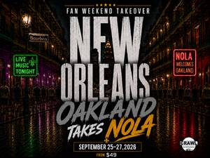 Fan Weekend Takeover: Las Vegas Takes New Orleans Sept 25-27