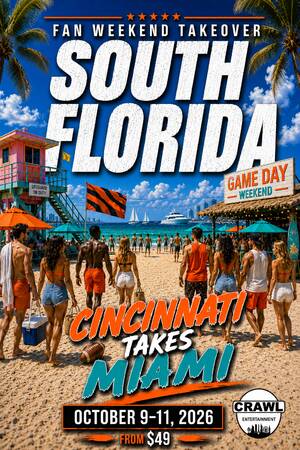 Fan Weekend Takeover: Cincinnati Takes Miami Oct 9-11