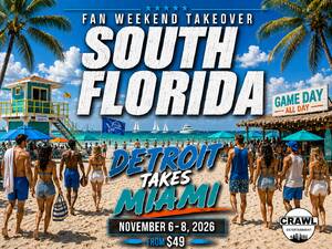 Fan Weekend Takeover: Detroit Takes Miami Nov 6-8