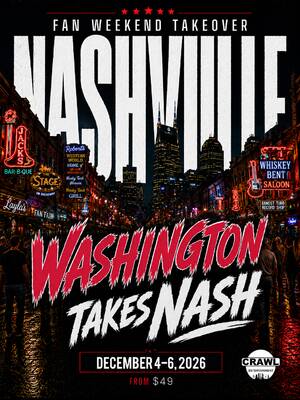 Fan Weekend Takeover: Washington Takes Nashville Dec 4-6