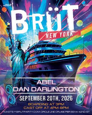 BR&Uuml;T Party - NYC Cruise: Sunset Beats!