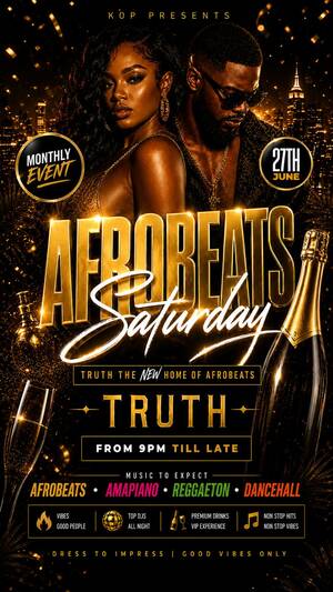 Afrobeats Saturday