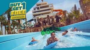 BOGO Offer Aquaventure Day Pass &ndash; Valid for 4 Guests (Weekend)