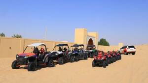 04-Seater Buggy for 01 hour With Private Transfers from Abu Dhabi
