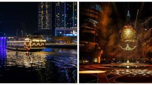 Luxury Dubai Canal Cruise with House Beverages + La Perle GOLD Pass with Shared Transfer