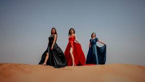 Private Flying Dress Photography and Dune Drive Trip (3 guests)