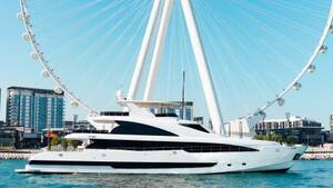 Dubai Harbour Superyacht Tour for 100 Guests &ndash; 4H + 1H Free Until 30 Sep 2026