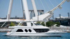 Dubai Marina Private Yacht Tour for 30 Guests &ndash; 2H + 1H Free Until 30 Sep 2026
