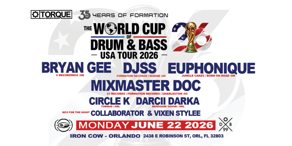 WORLD CUP OF DRUM & BASS TOUR