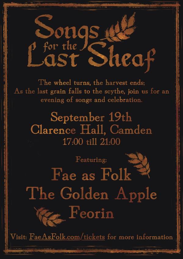 Songs for the Last Sheaf's Tickets | London | Clarence House - Ticket Fairy