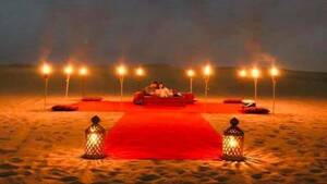 Abu Dhabi Transfers | Romantic Dinner in the Desert - Private Experience for Up to 4 Guests