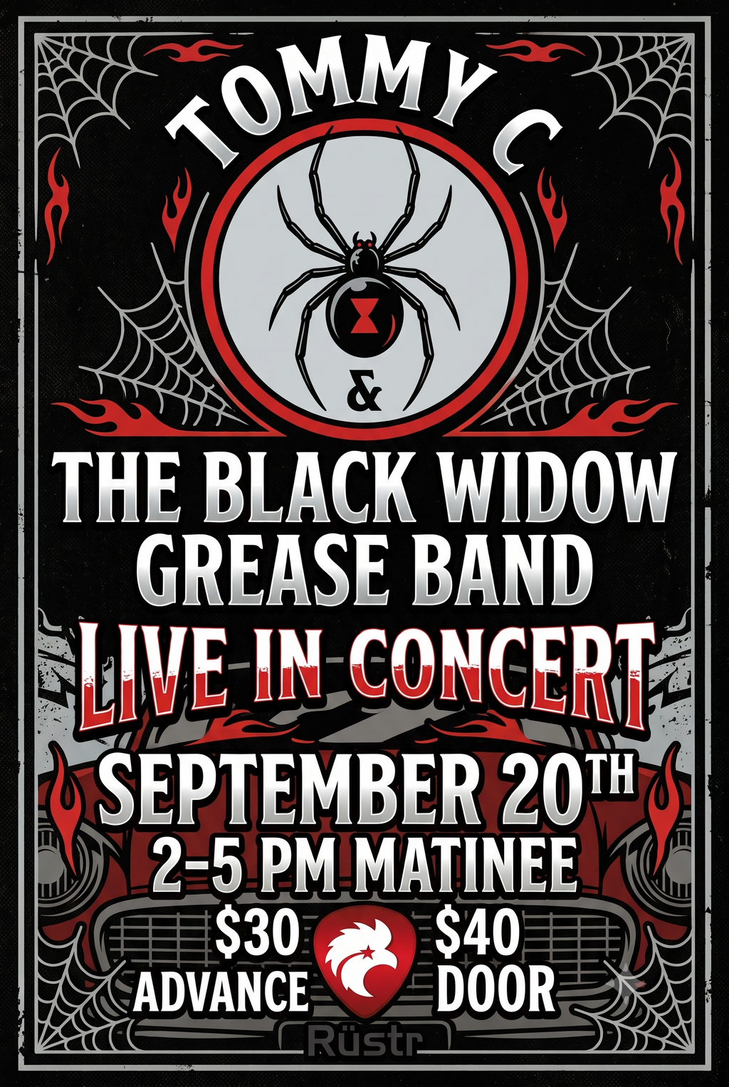 Tommy C and the Black Widow Grease Band
