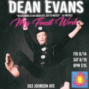 Dean Evans - My Finest Work (August 14th)