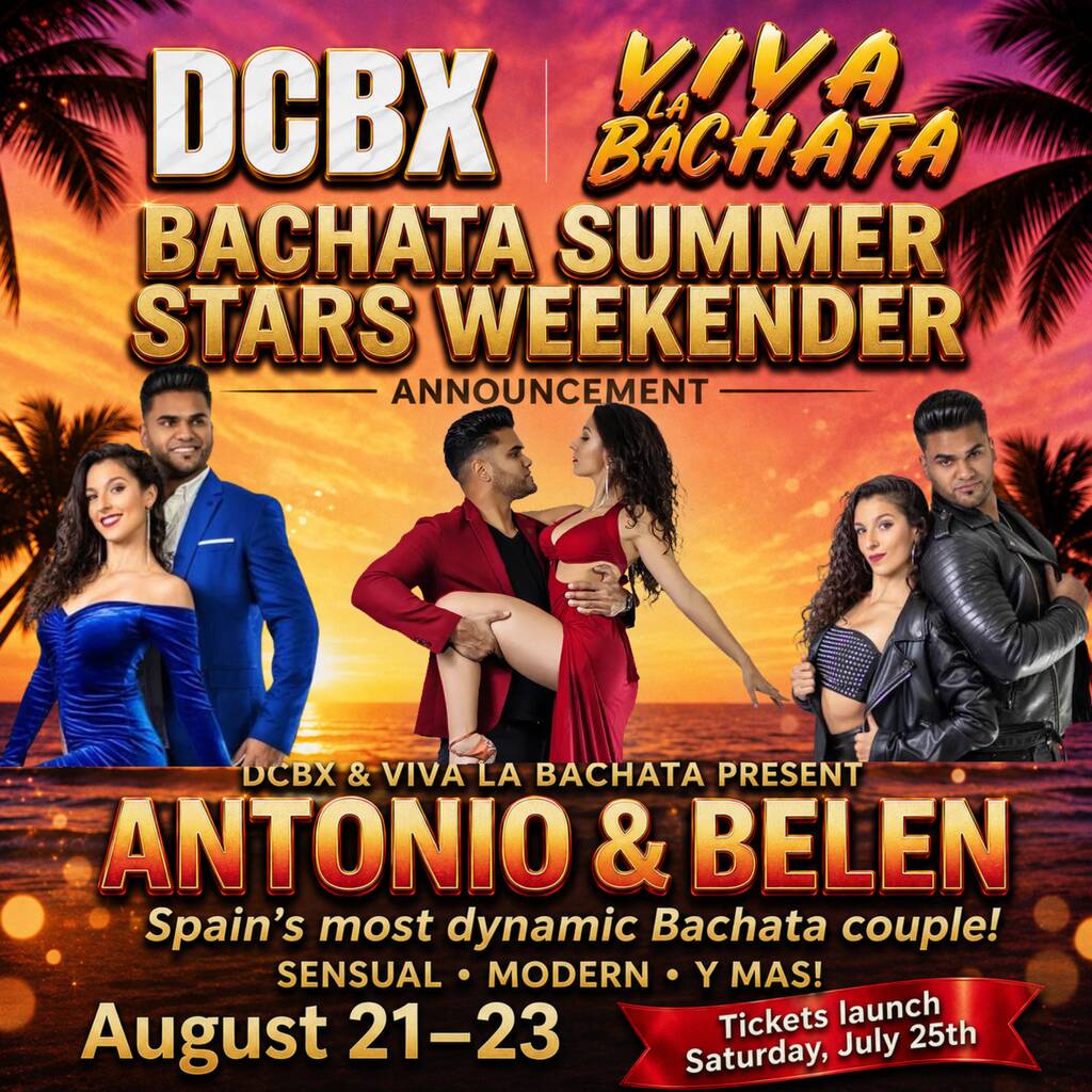 Bachata Summer Stars Weekender with Antoni & Belen