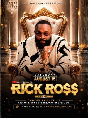 Rick Ross Performing Live