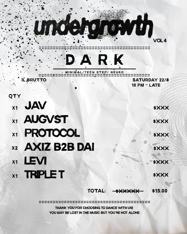 Undergrowth Vol 4: DARK